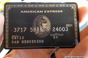 Карта American Express Centurion